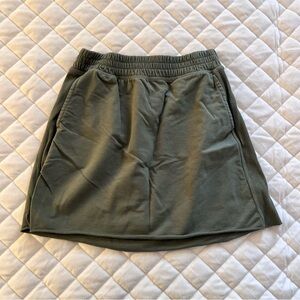 Offline by Aerie Olive mini skirt with pockets women’s/ teens XXS